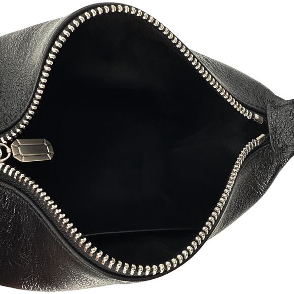 EERA Metallic Moon Bag in Laminated Black - Picture 7 of 13
